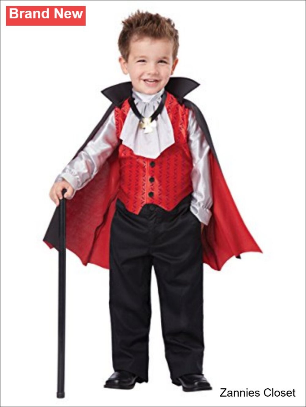 👻 California Costumes Boys Dapper Vampire Costume Toddler Halloween